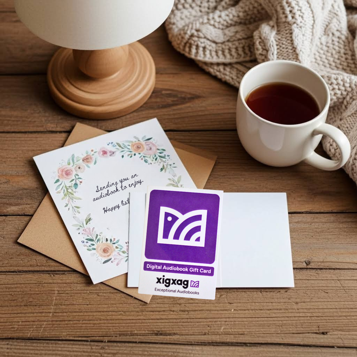 The Perfect Present: Printed Audiobook Gift Cards